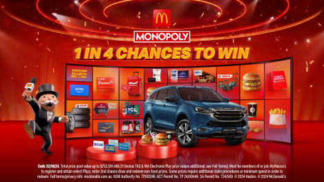 Macca’s trialling ticket-free Monopoly in Australia