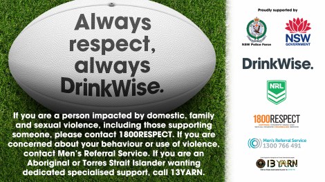 Sporting greats unite for DrinkWise’s safe drinking campaign, via Enthral