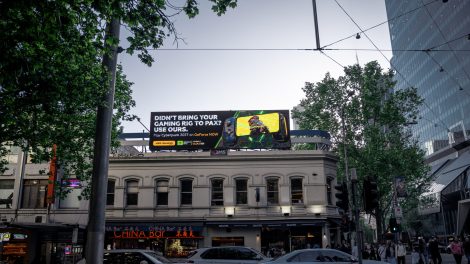 MITP and Match & Wood helps launch OOH campaign for GeForce NOW Powered by CloudGG