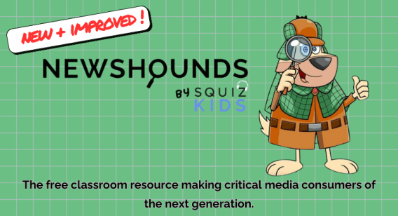 Squiz Kids’ Newshounds receives upgrade