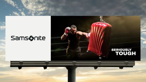 Samsonite enters the ring with heavyweight boxer, via TRP
