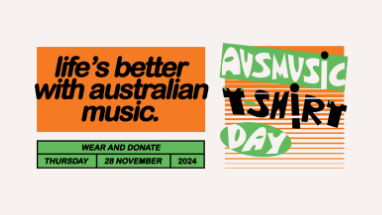 YouTube, TikTok, and Heaps Normal among leading brands signing up for Ausmusic T-Shirt Day