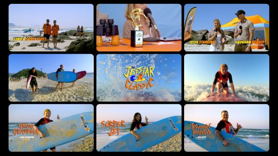 Jetstar crowns Australia’s best non-surfer, via Thinkerbell