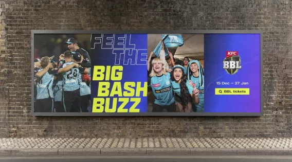 Cricket Australia and Apparent release dynamic KFC BBL campaign
