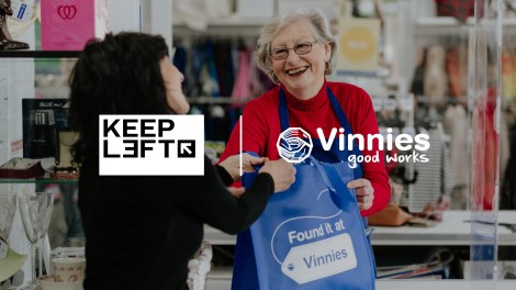 St Vincent de Paul Society Victoria takes on Keep Left for social media and PR work