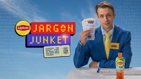 Lipton Ice Tea and DDB Group Sydney set up jargon-filled activation