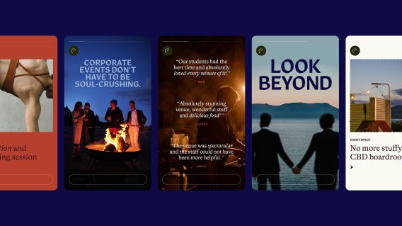 Tasmania’s most unique events venue launches first-ever ad campaign via Born