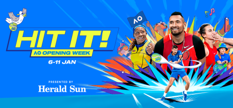 The Herald Sun named presenting partner for the Australian Open 2025 Opening Week