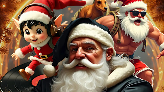 Amplify releases card game to find the greatest Santa of all
