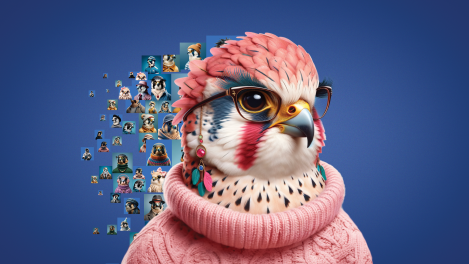 ANZ brings the falcon to life with AI-powered Australian Open activation