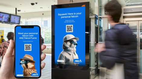 ANZ’s AI-powered Falcon campaign continues with oOh!media partnership