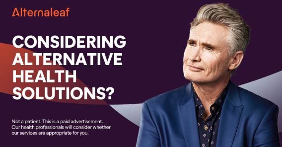 Dave Hughes promotes alternative medicine in Alternaleaf campaign