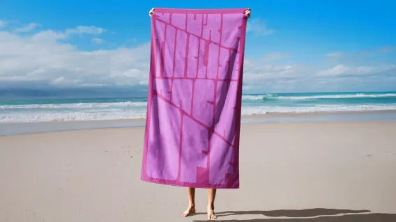 Common Venture airs beachgoers inner thoughts with limited-edition ‘Salty Towels’