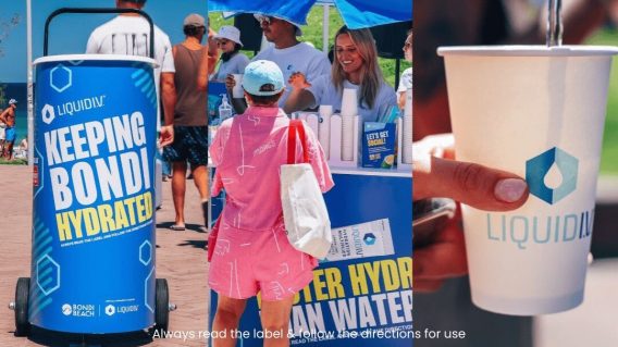 Liquid I.V. named as Bondi Beach’s official hydration power