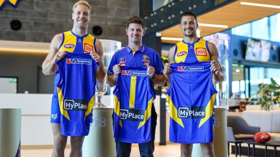 MyPlace announced as platinum partner of West Coast Eagles