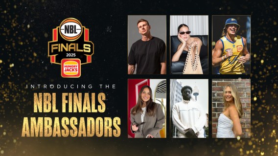 Social media personalities and AFL player named as NBL finals ambassadors
