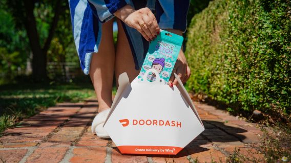 Skin Control and DoorDash to deliver pimple patches by drone this Valentine’s Day