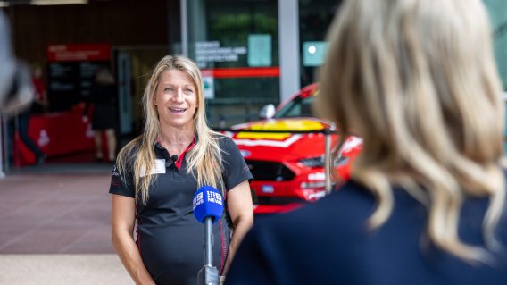 Griffith University and Supercars launch careers program for women