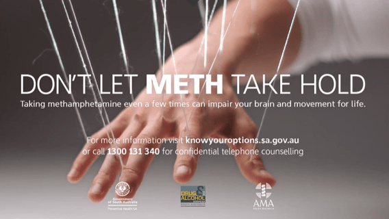 South Australian government relaunches anti-meth campaign