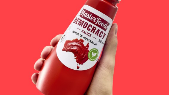 No hidden vegies or voting advice in Masterfoods’ Democracy Sauce