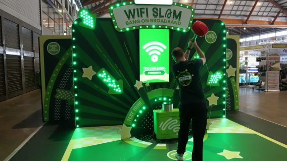 Invnt and Aussie Broadband power up at Sydney Royal Easter Show with ‘Wi-Fi Slam’ activation