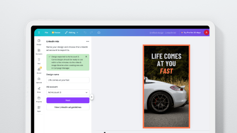 Canva launches LinkedIn Ads app to streamline campaign creation and publishing
