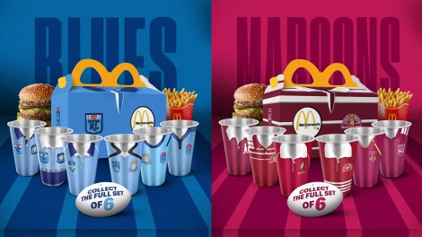 Macca’s launches State of Origin themed meals ahead of Game I