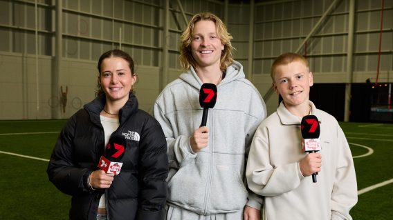 Seven aims for the kids with new junior AFL commentary team