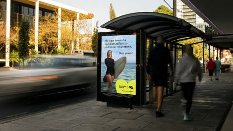 Australian Ethical and Ooh Media deliver landmark sustainable Out of Home campaign