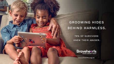 Bravehearts launches national campaign to help parents recognise grooming behaviour
