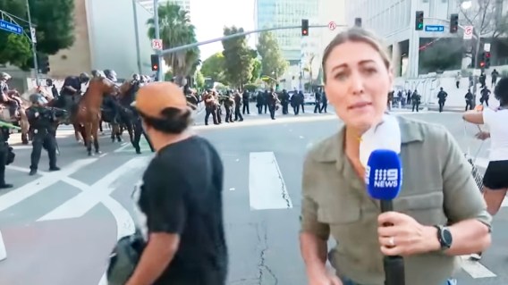 ‘She was targeted’: LAPD to open inquiry into Nine reporter shooting
