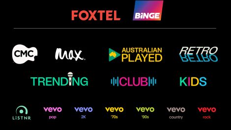 CMC and Max among dozens of new Foxtel music channels