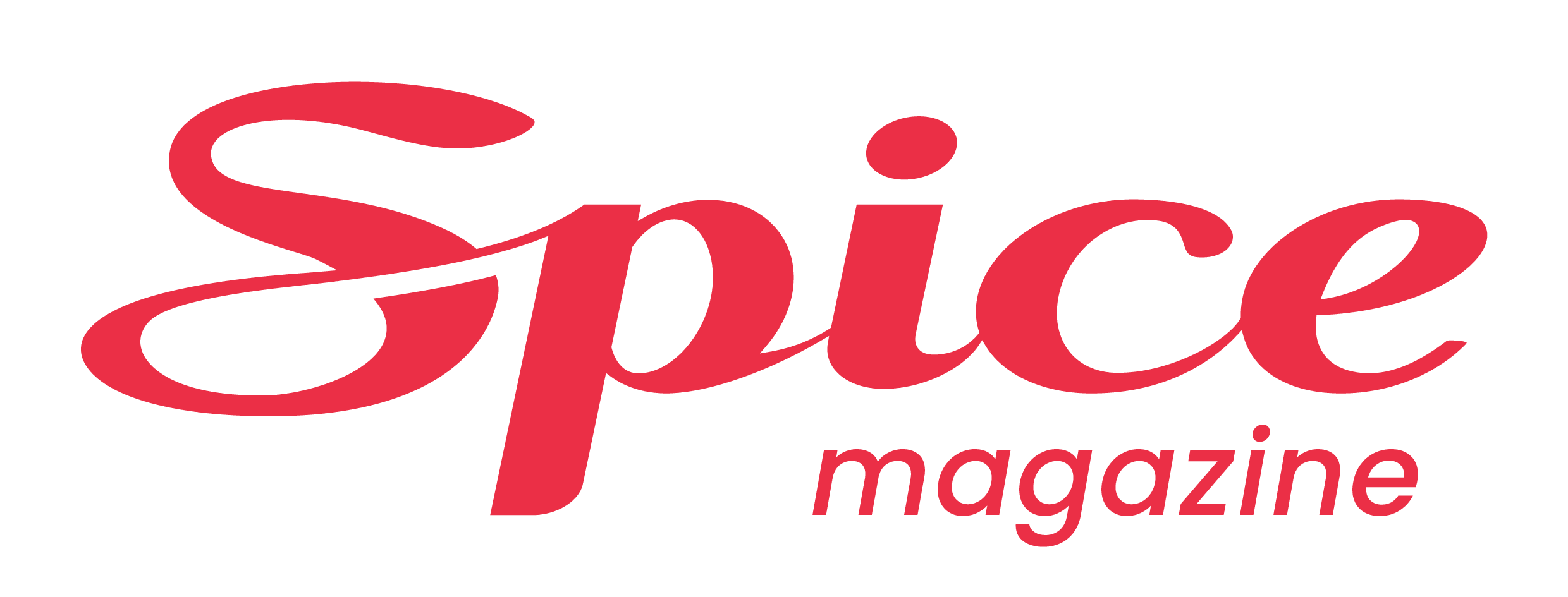 Spice magazine logo-red