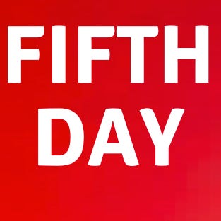 Fifth Day, first post