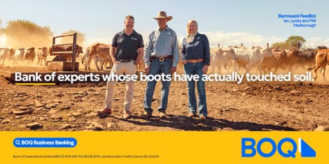 BOQ delivers ‘Bank of Queenslanders’ campaign celebrating local pride, via Team One