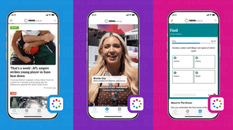 News Corp refreshes news app for the Tiktok era