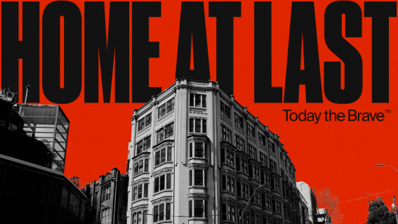 Today the Brave moves into Hibernian House