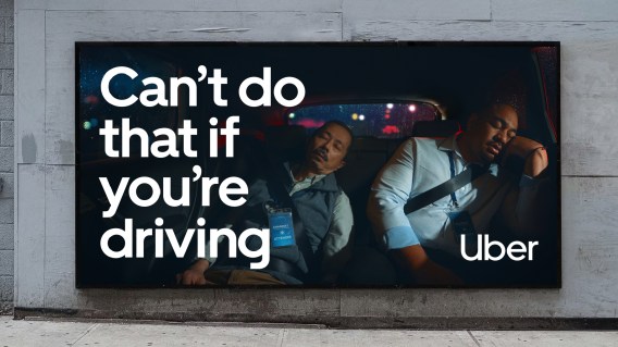 Shania Twain and Tom Cardy front Uber campaign, via Special