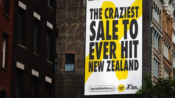 Long White rolls out X by Long White with ‘Gary’s Sugar Liquidation Sale’ campaign