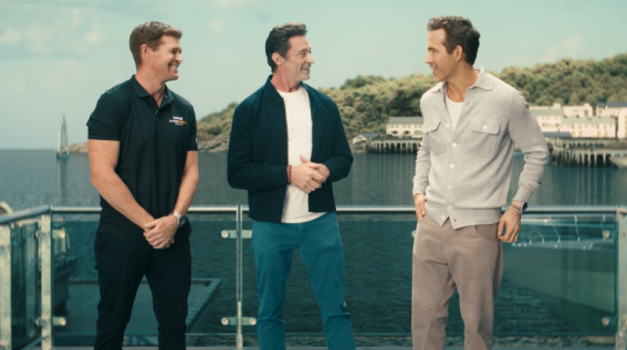Hugh Jackman and Ryan Reynolds celebrate Bonds Flying Roos’ partnerships with video
