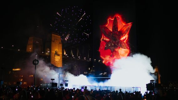 Sydney falls prey to the Upside Down via Netflix’s ‘Stranger Things’ experiences