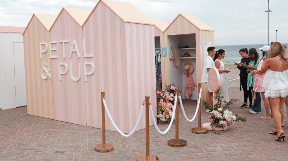Petal and Pup serves summer fashion and beach vibes in Bondi activation