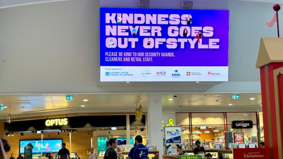 Retailers launch $7m reminder to be kind to staff this Christmas