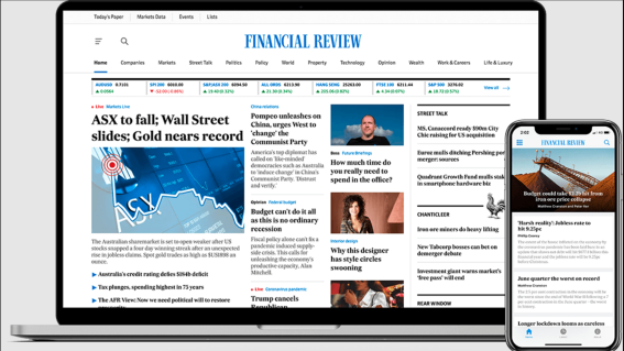 Financial Review offers text and data mining to business subscribers