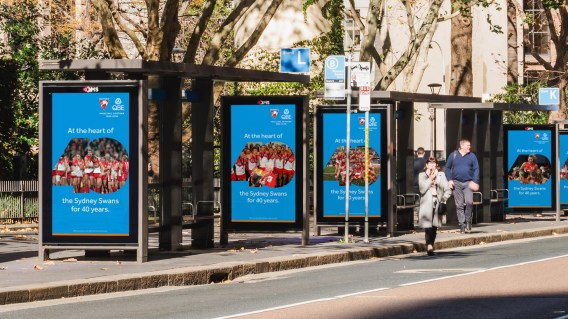 QBE and Sydney Swans celebrate 40‑year partnership