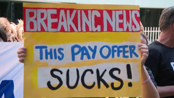 ABC workers strike, Kyle strikes with a lawsuit, and AI-generated PR strikes the wrong chord