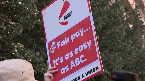 How did the strike impact ABC’s TV ratings?
