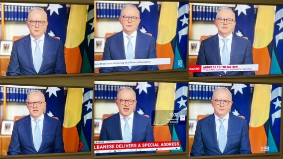 Albanese’s address to Australia was a TV ratings smash